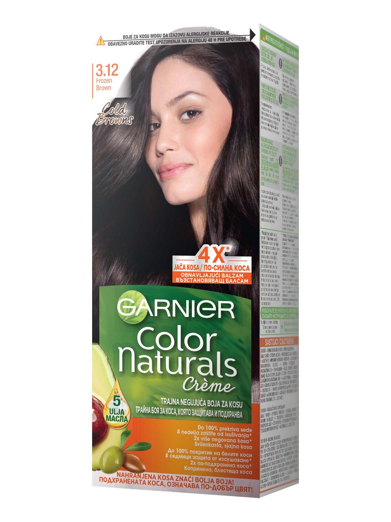 Garnier Color Naturals 3.12 Заледено кестеняво