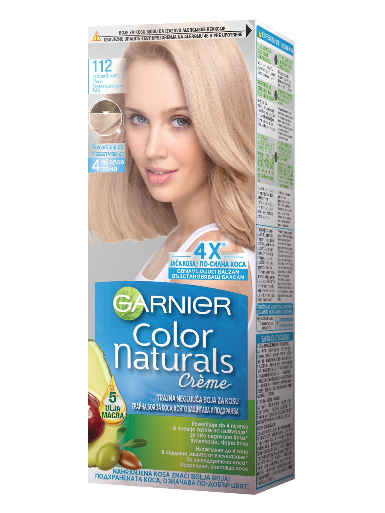 Garnier Color Naturals 112 Антарктическо сребърно русо