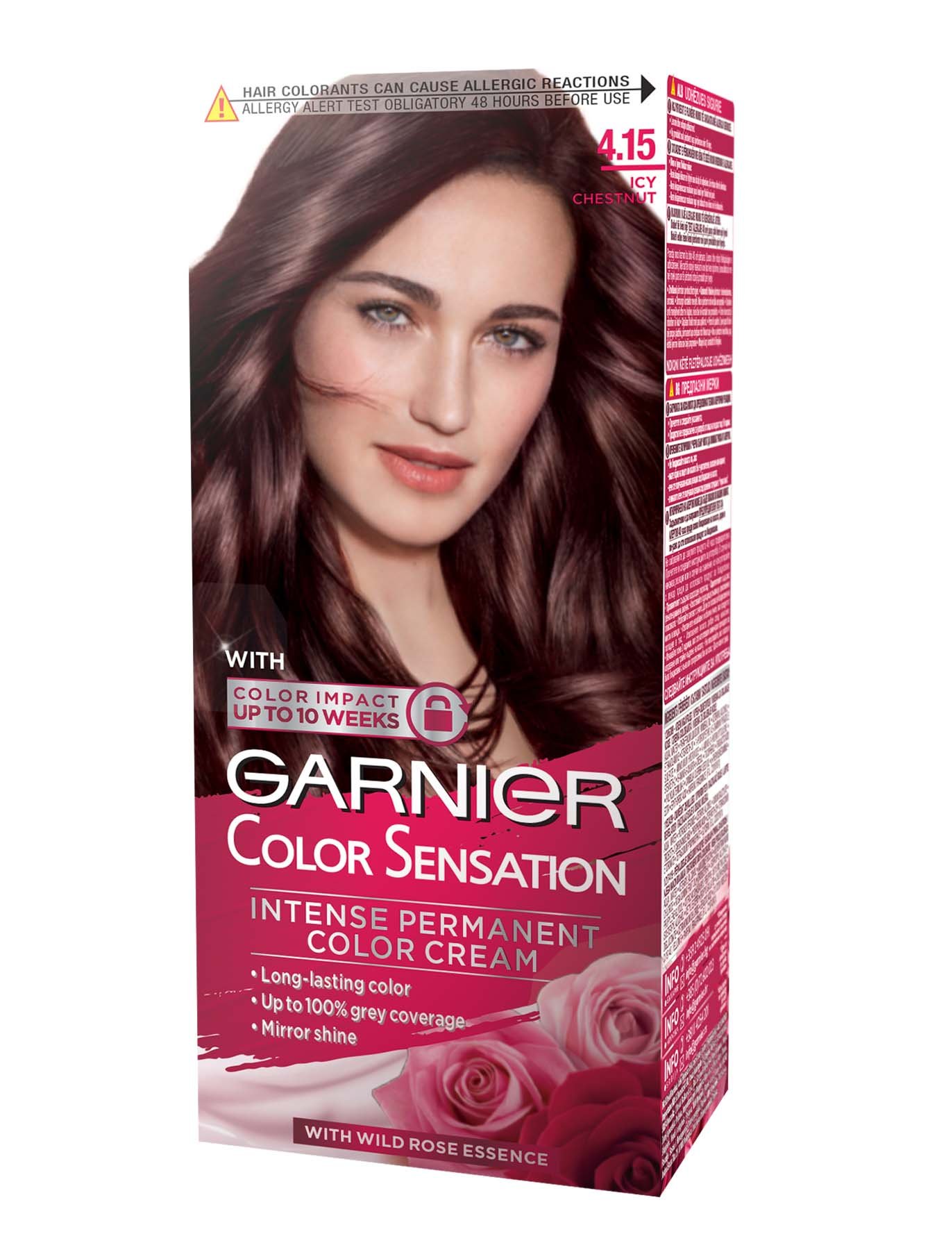 Garnier Color Sensation 4.15 Леден кестен