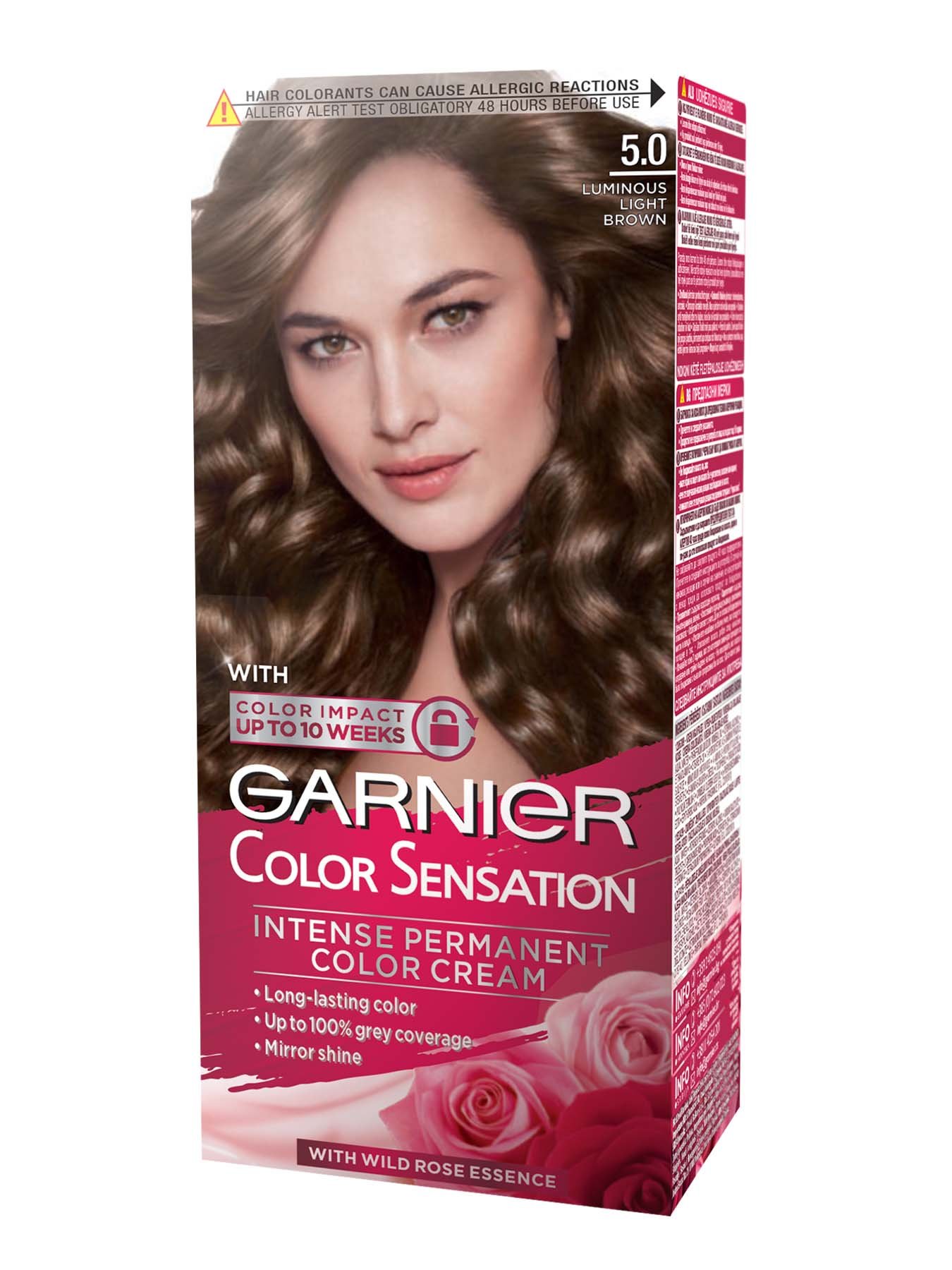 Garnier Color Sensation 5.0 Блестящо светло кестеняво