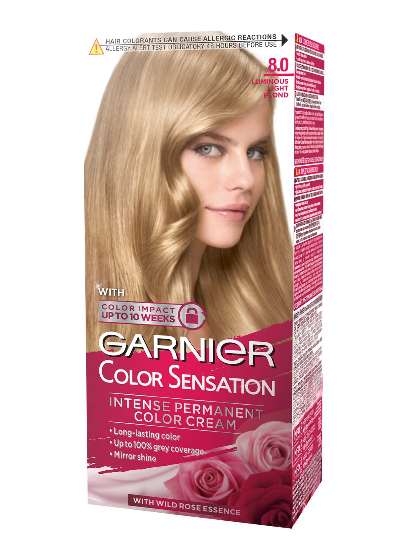 Garnier Color Sensation 8.0 Блестящо светло русо