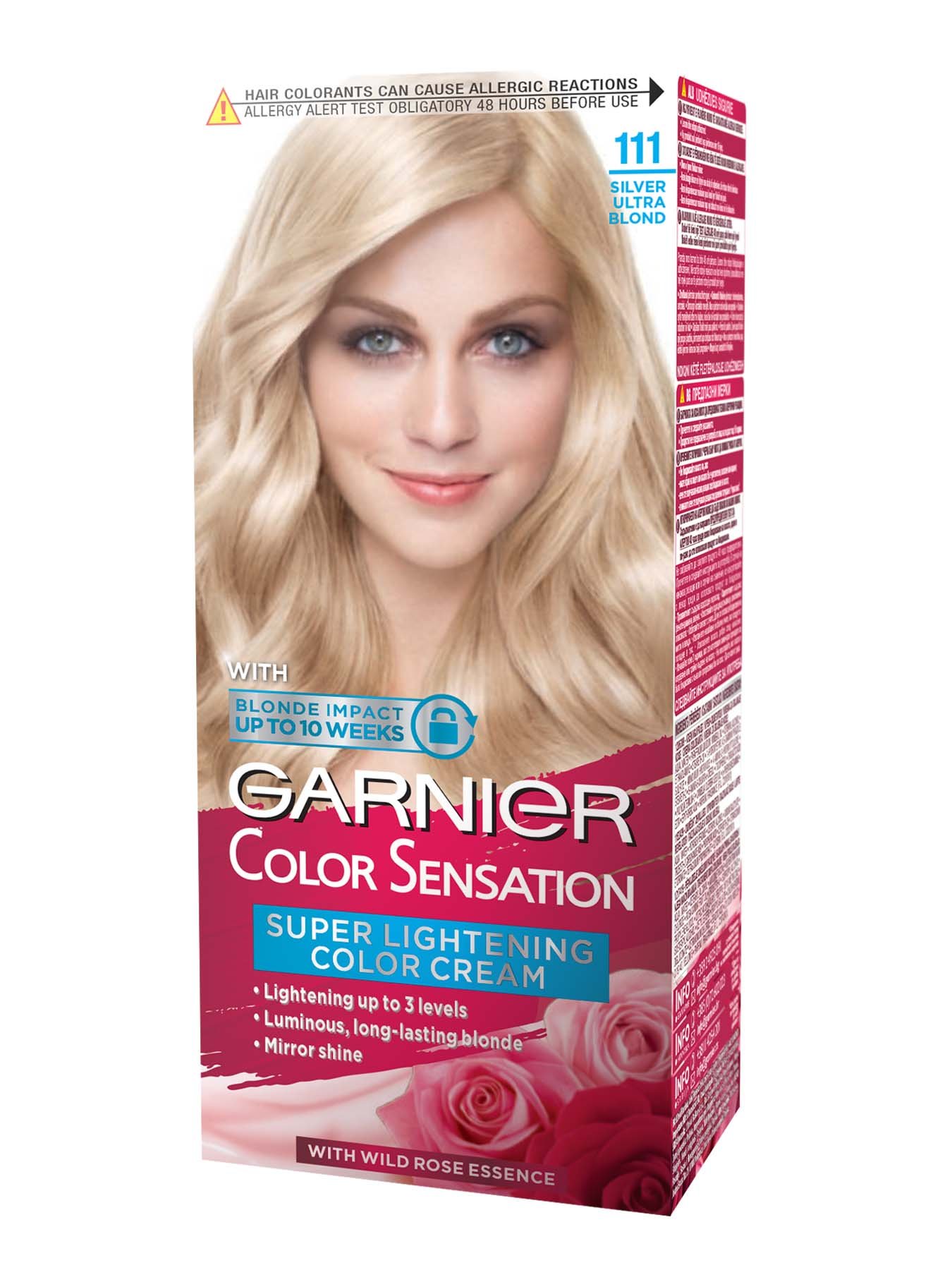 Garnier Color Sensation 111 Сребърно ултра русо