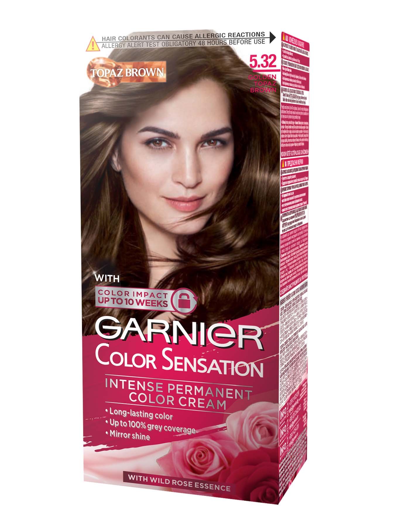 Garnier Color Sensation 5.32 Златно топазено кестеняво