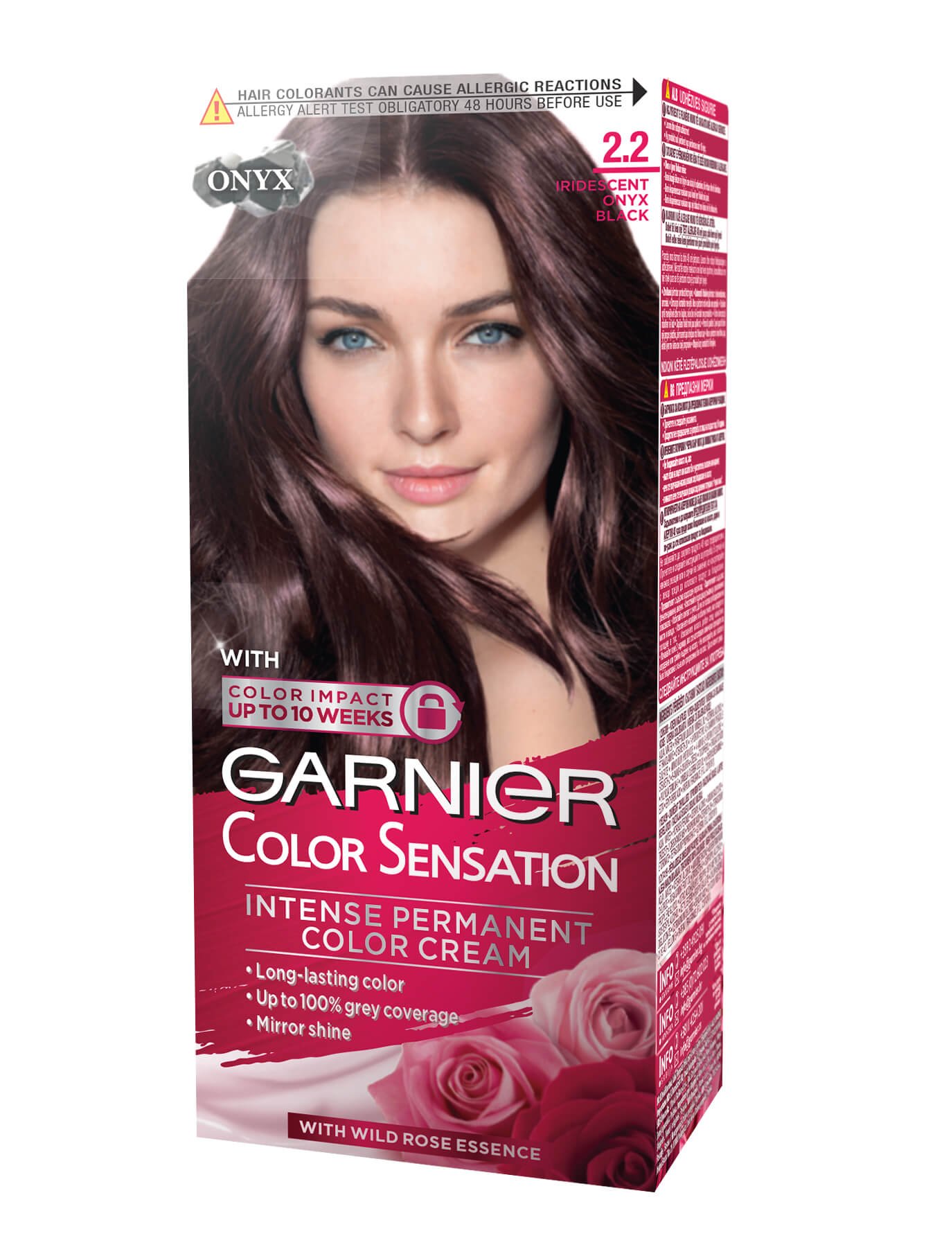 Garnier Color Sensation 2.2 Бисерно оникс черно