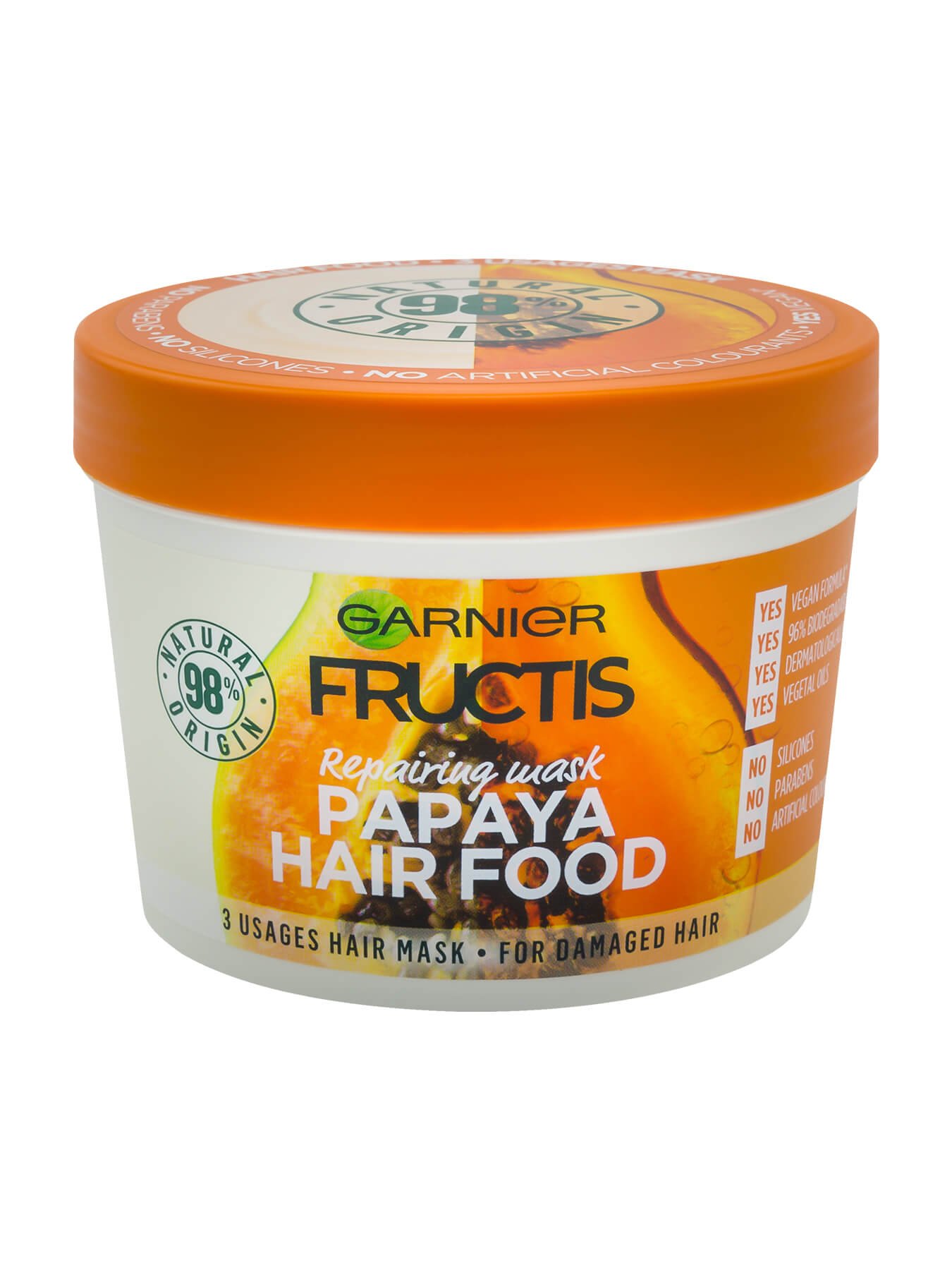 Garnier Fructis Hair Food Papaya Маска 