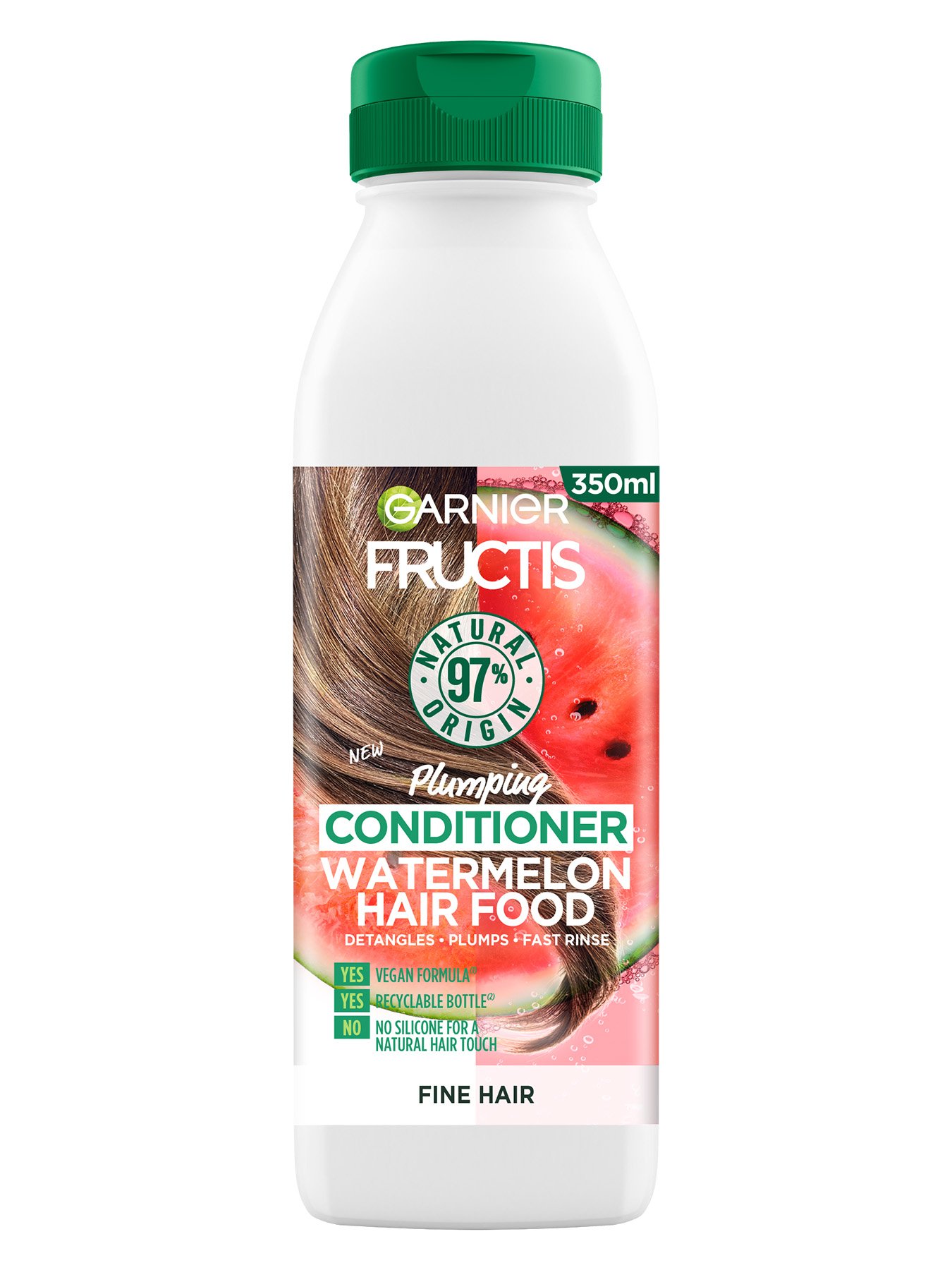 Garnier Fructis Hair food Watermelon балсам за тънка коса 