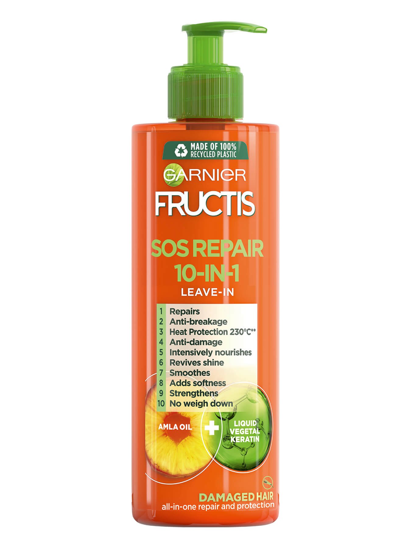 Garnier Fructis SOS Repair 10 в 1 крем за коса без отмиване 