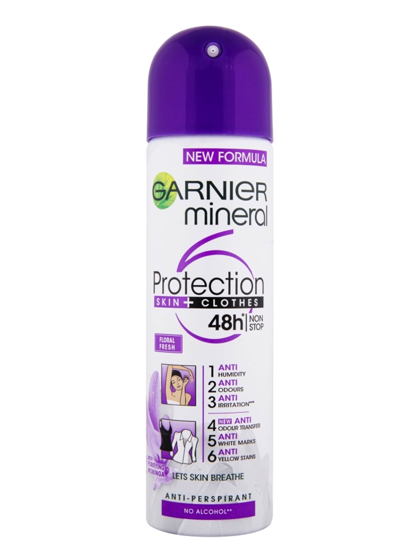 Garnier Mineral Deo Protection 6 Floral Fresh Спрей 