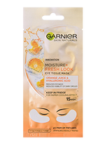 Garnier Skin Naturals Eye Tissue маска за очи за видимо намаляване на торбичките под