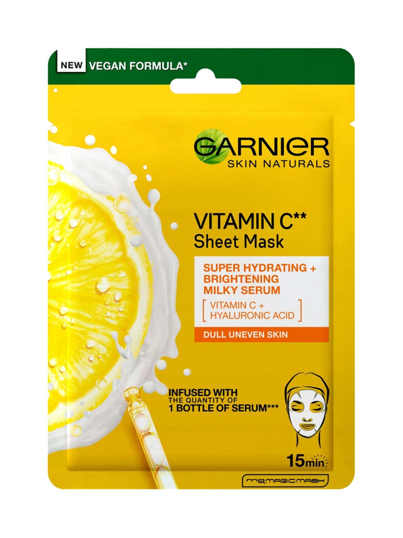 Garnier Skin Naturals маска за лице с витамин С 