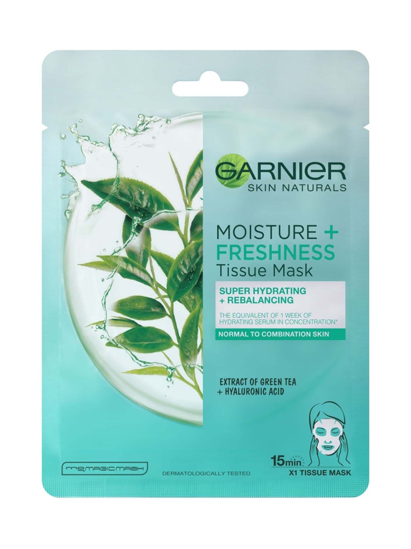 Garnier Skin Naturals Tissue Mask Moisture + Freshness Памучна маска