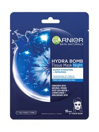 Garnier Skin Naturals Hydra Bomb Tissue Mask Night вечерна хартиена маска