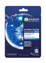 Garnier Skin Naturals Hydra Bomb Tissue Mask Night вечерна хартиена маска