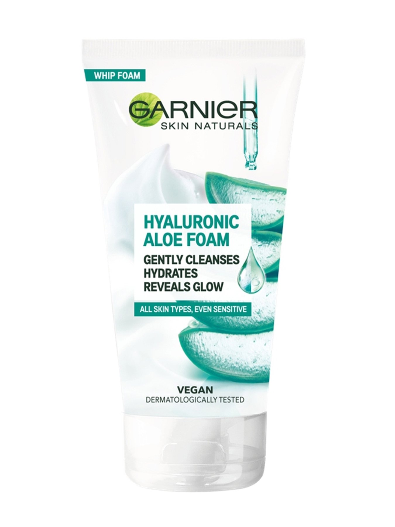 Garnier Skin Naturals Hyaluronic Aloe пяна за почистване на лицето 