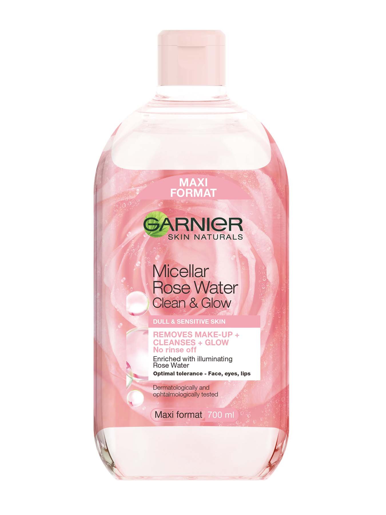 Garnier Skin Naturals Rose мицеларна вода с розова вода 