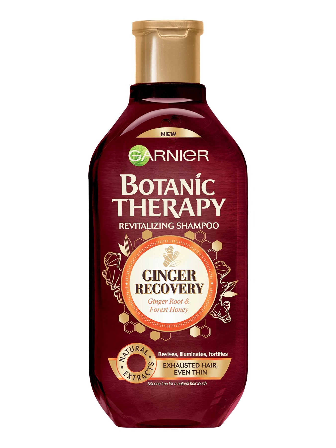 Garnier Botanic Therapy Honey Ginger Шампоан за ревитализиране на повяхнала коса 