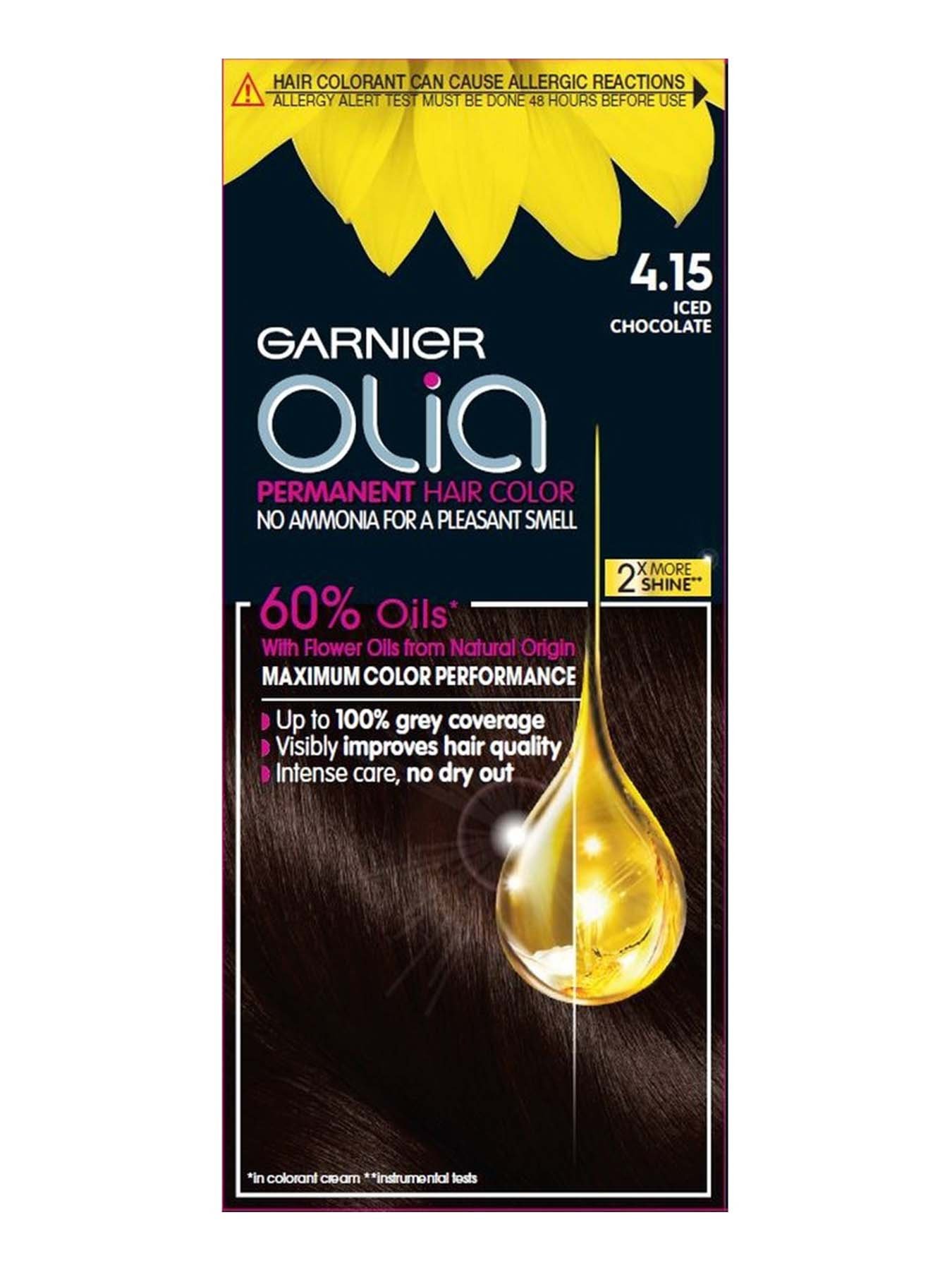 Garnier Olia 4.15 Леден шоколад