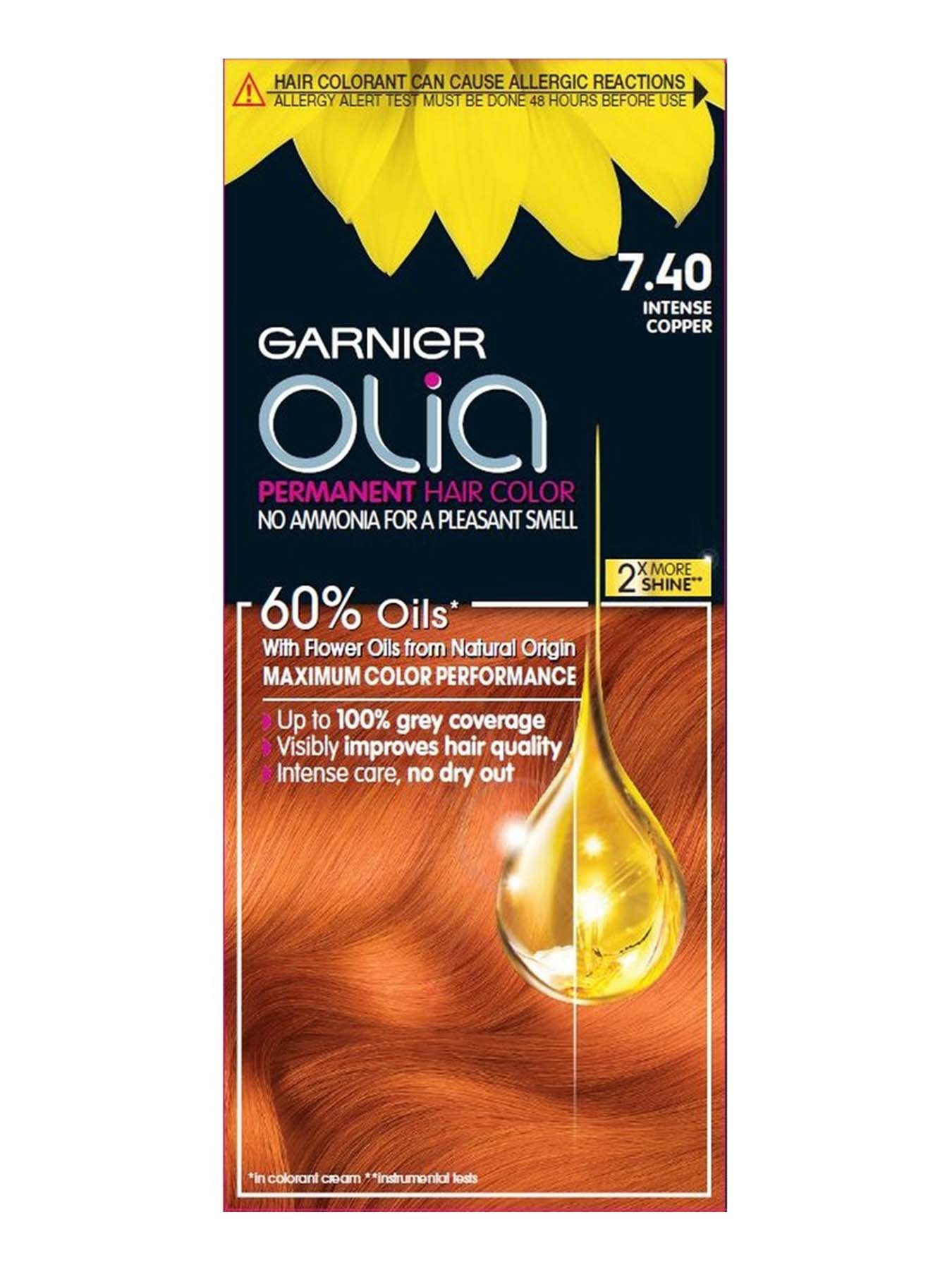 Garnier Olia 7.40 Интензивно медно