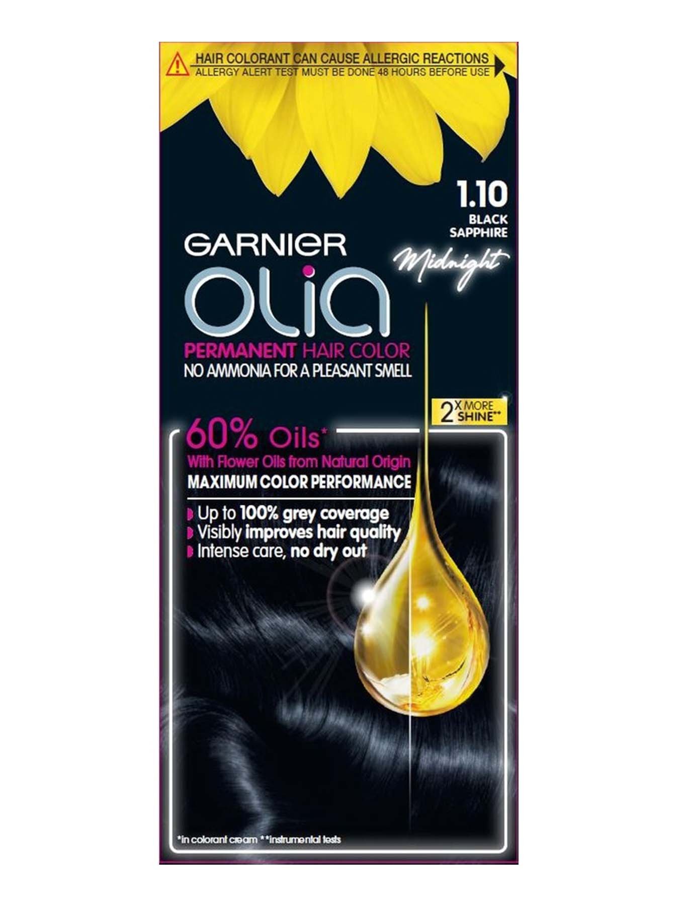 Garnier Olia 1.10 Черен сапфир