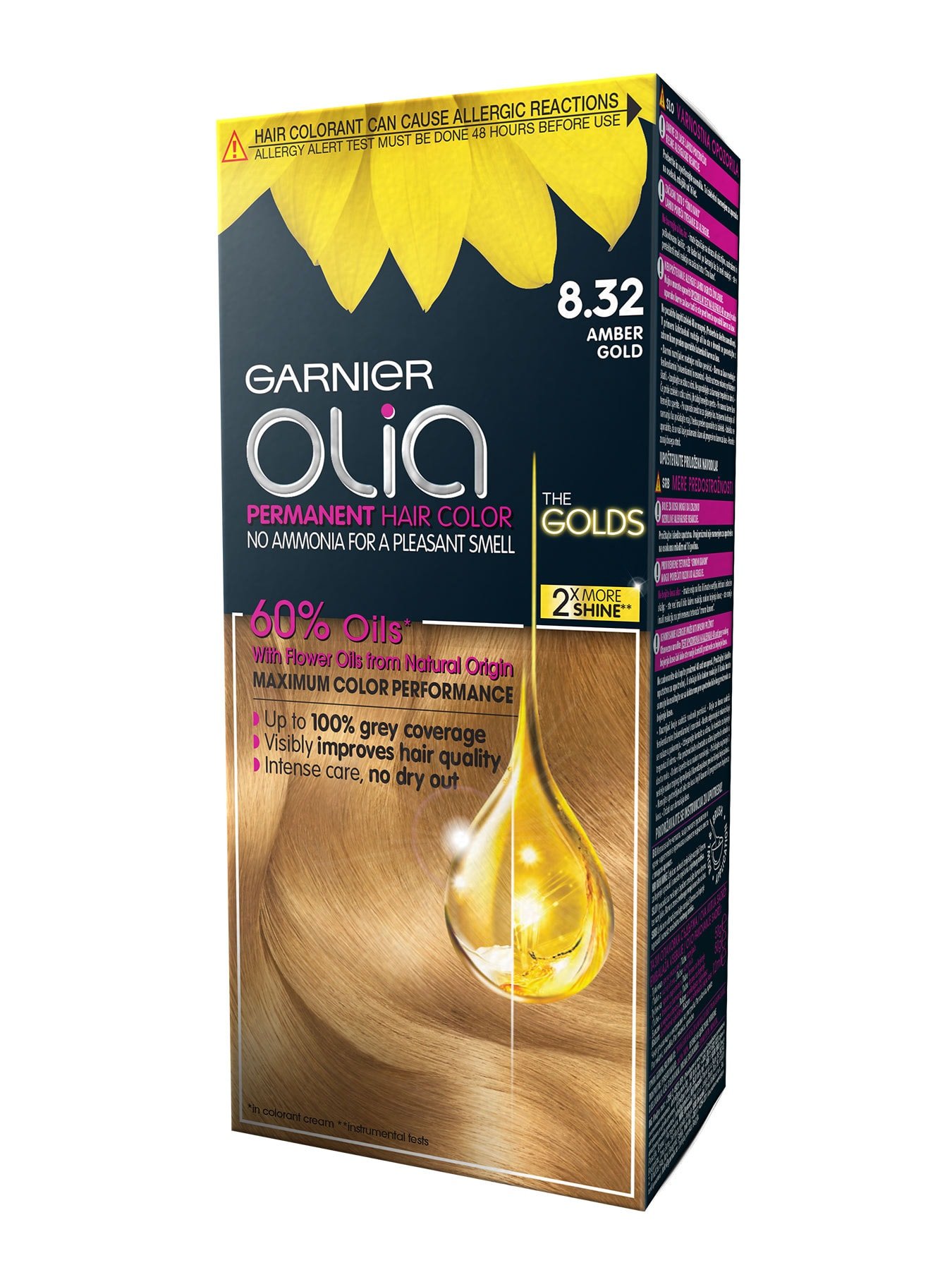 Garnier Olia Gold 8.32 Кехлибарено златно
