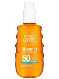 Garnier Ambre Solaire двуфазна слънцезащитна вода, SPF50 висока защита, 150мл