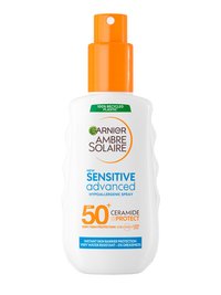 Garnier Ambre Solaire слънцезащитно мляко в спрей с много висока защита SPF 50+ 150ml