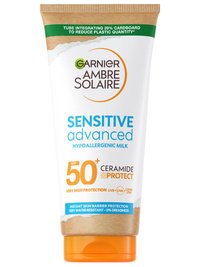 Garnier Ambre Solaire мляко за слънцезащита за чувствителна кожа, SPF50+ много висока защита, 175мл