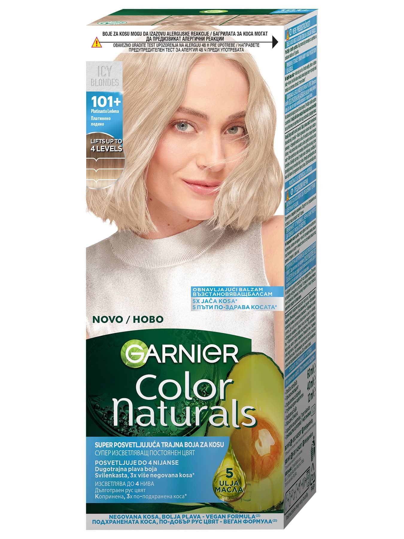 Garnier Color Naturals 101+ Платинено ледено 