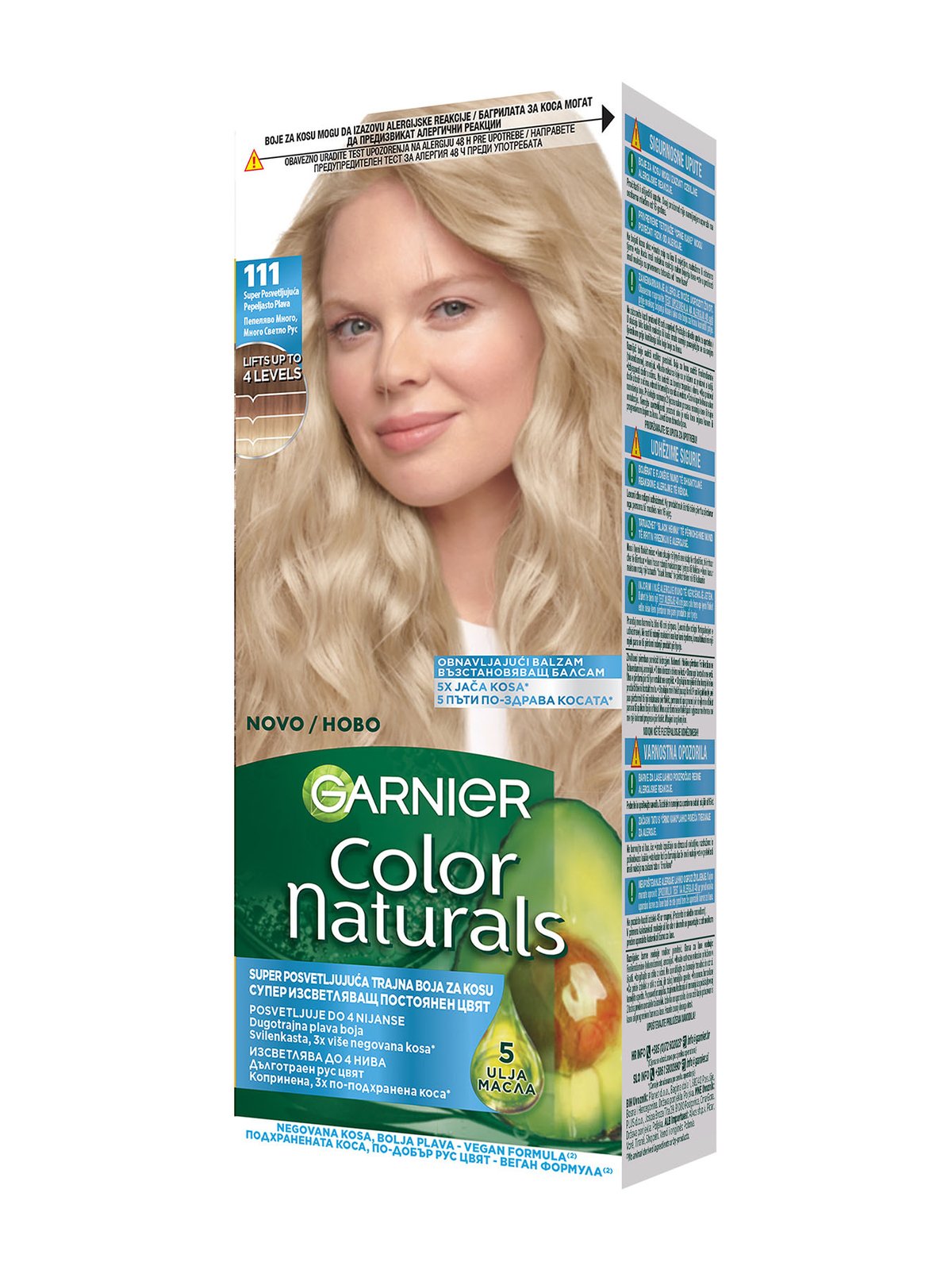 Garnier Color Naturals 111 Много светло естествено пепелно русо