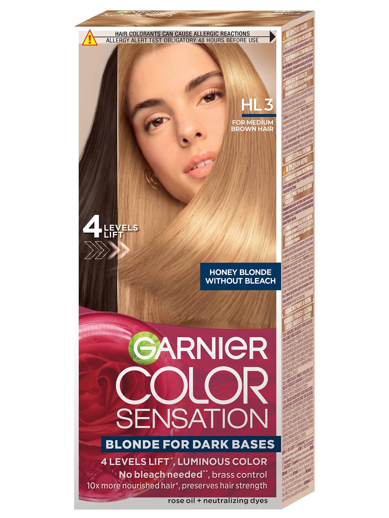 Garnier Color Sensation HL3 8.31 МЕДЕНО РУСО 