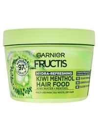 Garnier Fructis Hair Food Маска за коса, подходяща за бързо омазняващ се скалп и сухи краища 390ml