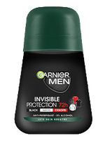 Garnier Mineral Deo Men Invisible Black, White & Colors 72h antiperspirant Roll-on