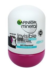 Garnier Mineral Invisible Black White & Colors Рол он Clean Cotton