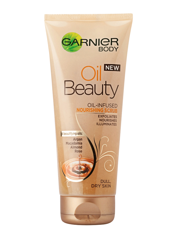 Garnier Body Oil Beauty Nourishing Scrub