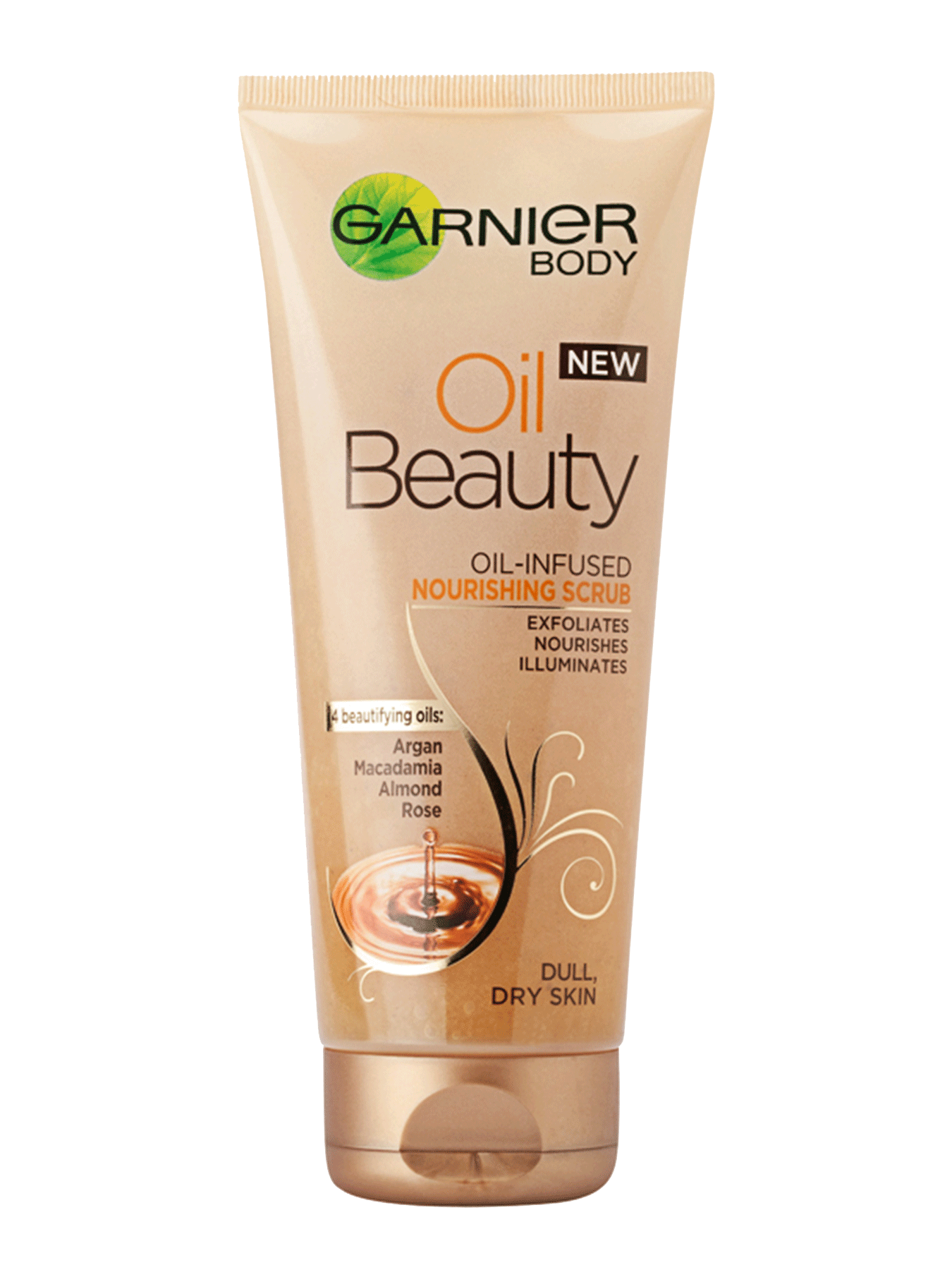 Garnier Body Oil Beauty Nourishing Scrub