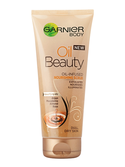 Garnier Body Oil Beauty Nourishing Scrub