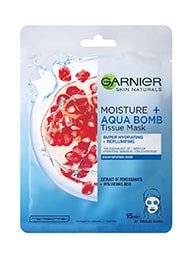 Garnier Skin Naturals Tissue Mask Moisture + Aqua Bomb Памучна маска