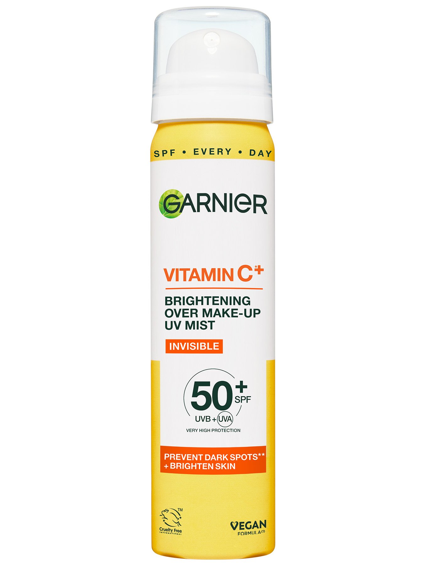 Garnier UV Спрей с витамин C* за сияйна кожа SPF 50+​
