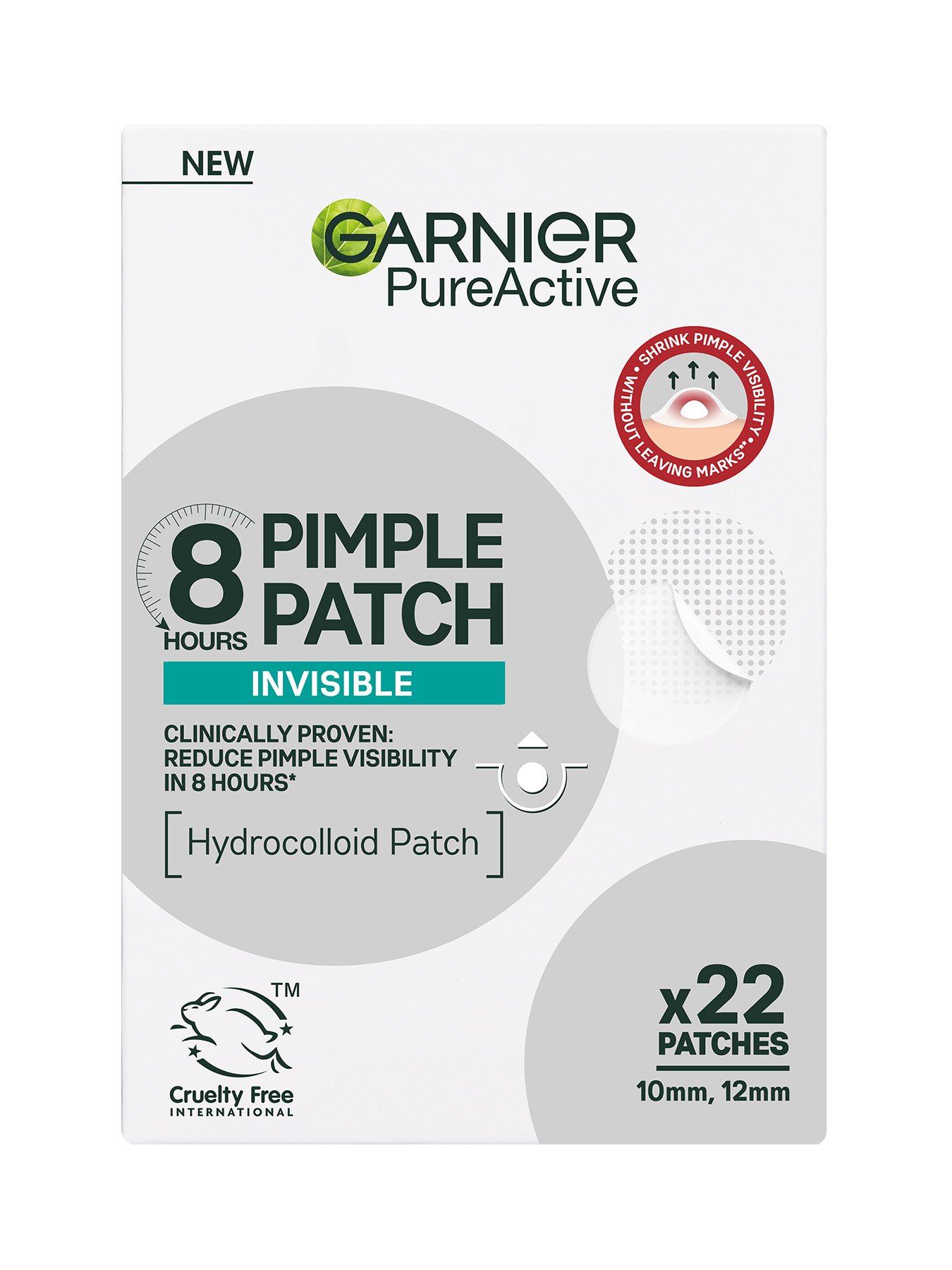 Garnier Pure Active пластир против пъпки